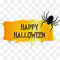 万圣节快乐 昆虫 标志-空若网 万圣节快乐 昆虫 标志-空若网
