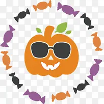 万圣节快乐 拉链 卡通-空若网 万圣节快乐 拉链 卡通-空若网