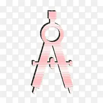 学校元素图标 指南针图标 直线-空若网 学校元素图标 指南针图标 直线-空若网