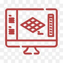 显示器图标 打印机 软件-空若网 显示器图标 打印机 软件-空若网