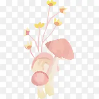 蘑菇 水彩画 油漆-空若网 蘑菇 水彩画 油漆-空若网