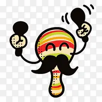 卡通 线条 文字-空若网 卡通 线条 文字-空若网