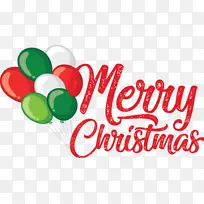 圣诞快乐 徽标 文字-空若网 圣诞快乐 徽标 文字-空若网
