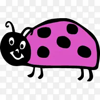 瓢虫 鼻子 卡通-空若网 瓢虫 鼻子 卡通-空若网