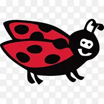 瓢虫 昆虫 卡通-空若网 瓢虫 昆虫 卡通-空若网