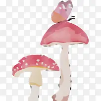 蘑菇 水彩 油漆-空若网 蘑菇 水彩 油漆-空若网