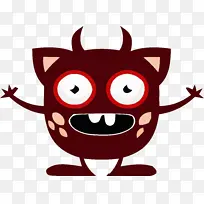 怪物 卡通 绘画-空若网 怪物 卡通 绘画-空若网