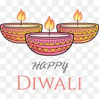 快乐排灯节 水彩画 颜料-空若网 快乐排灯节 水彩画 颜料-空若网