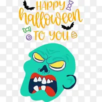 万圣节快乐 标志 绘画-空若网 万圣节快乐 标志 绘画-空若网