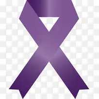 团结丝带 紫色 蓝色-空若网 团结丝带 紫色 蓝色-空若网