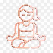 瑜伽图标 爱好和自由时间图标 健身中心-空若网 瑜伽图标 爱好和自由时间图标 健身中心-空若网