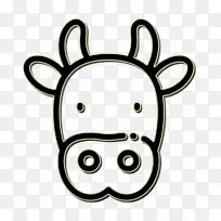 奶牛图标 动物图标 安格斯牛-空若网 奶牛图标 动物图标 安格斯牛-空若网