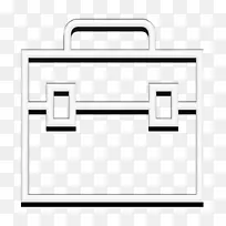 公文包图标 商业和贸易图标 线条-空若网 公文包图标 商业和贸易图标 线条-空若网