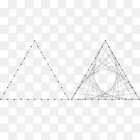 三角形黑白对称结构单色曲线-空若网 三角形黑白对称结构单色曲线-空若网