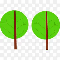 卡通树 抽象树 叶子-空若网 卡通树 抽象树 叶子-空若网