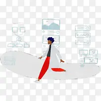 时尚女士 时尚女孩 水彩-空若网 时尚女士 时尚女孩 水彩-空若网