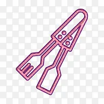 食物和餐厅图标 烧烤图标 钳子图标-空若网 食物和餐厅图标 烧烤图标 钳子图标-空若网