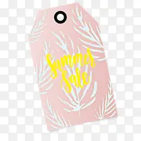 夏季销售 销售标签 水彩画-空若网 夏季销售 销售标签 水彩画-空若网