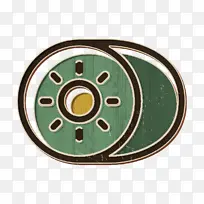 线性彩色食品套装图标 猕猴桃图标 食品图标-空若网 线性彩色食品套装图标 猕猴桃图标 食品图标-空若网