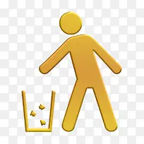 人类图标 垃圾箱图标 招牌-空若网 人类图标 垃圾箱图标 招牌-空若网