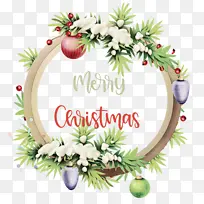 圣诞快乐 水彩画 颜料-空若网 圣诞快乐 水彩画 颜料-空若网