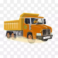 皮卡车ab沃尔沃自卸车夹紧艺术卡车-空若网 皮卡车ab沃尔沃自卸车夹紧艺术卡车-空若网