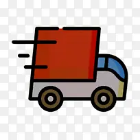 电子商务图标 速度图标 送货卡车图标-空若网 电子商务图标 速度图标 送货卡车图标-空若网