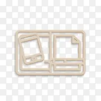 平面设计图标 设计思维图标 线-空若网 平面设计图标 设计思维图标 线-空若网