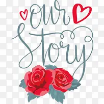 我们的故事 爱情报价 花卉设计-空若网 我们的故事 爱情报价 花卉设计-空若网