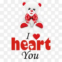 我爱你 情人节 熊-空若网 我爱你 情人节 熊-空若网