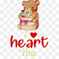 我爱你 情人节 水彩-空若网 我爱你 情人节 水彩-空若网