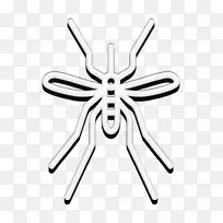 昆虫图标 蚊子图标 线条艺术-空若网 昆虫图标 蚊子图标 线条艺术-空若网