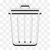 垃圾图标 线 米-空若网 垃圾图标 线 米-空若网
