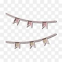 花环图标 冬季图标 线条-空若网 花环图标 冬季图标 线条-空若网