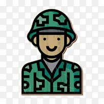 士兵图标 化身图标 符号-空若网 士兵图标 化身图标 符号-空若网