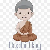 菩提日 菩提 卡通-空若网 菩提日 菩提 卡通-空若网