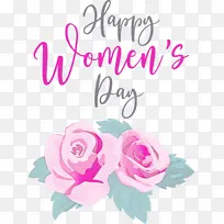 妇女节快乐 妇女节 水彩画-空若网 妇女节快乐 妇女节 水彩画-空若网