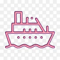 船图标 车辆和运输工具图标 线-空若网 船图标 车辆和运输工具图标 线-空若网