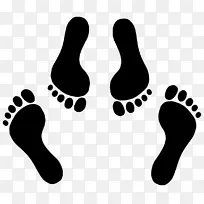 脚印指甲象征足科医生快乐的脚-空若网 脚印指甲象征足科医生快乐的脚-空若网