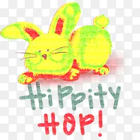 复活节快乐嘻哈复活节兔子标志绿色米米水果科学生物-空若网 复活节快乐嘻哈复活节兔子标志绿色米米水果科学生物-空若网