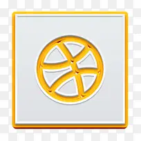 运球图标 固体社交媒体标志图标 标志-空若网 运球图标 固体社交媒体标志图标 标志-空若网