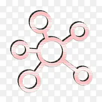 分子图标 科学图标 键图标-空若网 分子图标 科学图标 键图标-空若网