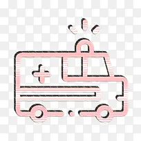 交通图标 车辆和交通工具图标 救护车图标-空若网 交通图标 车辆和交通工具图标 救护车图标-空若网
