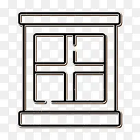家居用品图标 橱窗图标 线条艺术-空若网 家居用品图标 橱窗图标 线条艺术-空若网