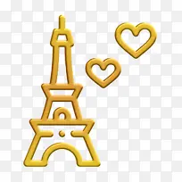 埃菲尔铁塔图标 地标图标 情人节图标-空若网 埃菲尔铁塔图标 地标图标 情人节图标-空若网