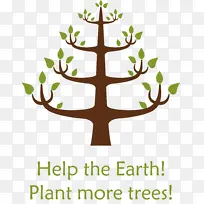 植物树 植树节 地球-空若网 植物树 植树节 地球-空若网