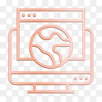 网站图标 显示器图标 数据-空若网 网站图标 显示器图标 数据-空若网