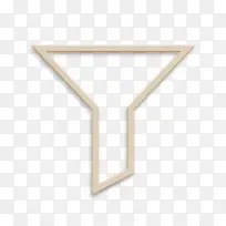 过滤器图标 直线 三角形-空若网 过滤器图标 直线 三角形-空若网