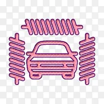 清洗图标 汽车维修图标 线条-空若网 清洗图标 汽车维修图标 线条-空若网