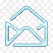 创意轮廓图标 邮件图标 电子邮件图标-空若网 创意轮廓图标 邮件图标 电子邮件图标-空若网